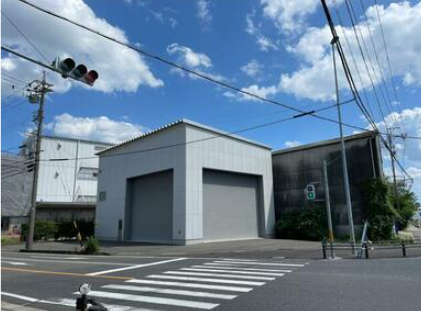 売倉庫】小牧市大字横内 土地：133.40坪 鉄骨造1F:53.24坪 工業